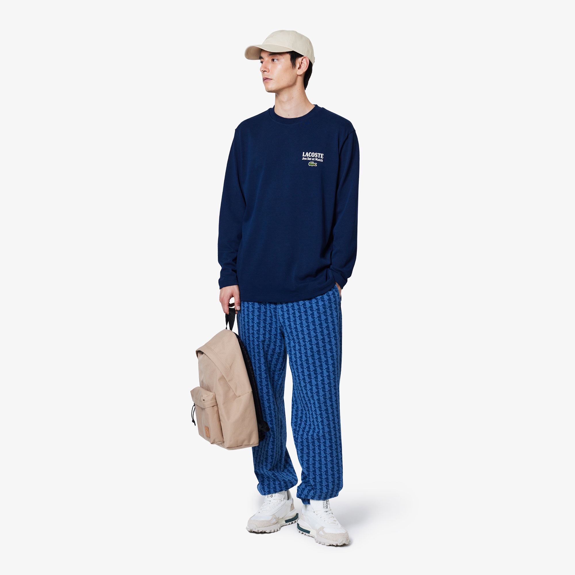 トーン・オン・トーン6パネルキャップ RK063J - ラコステ（LACOSTE