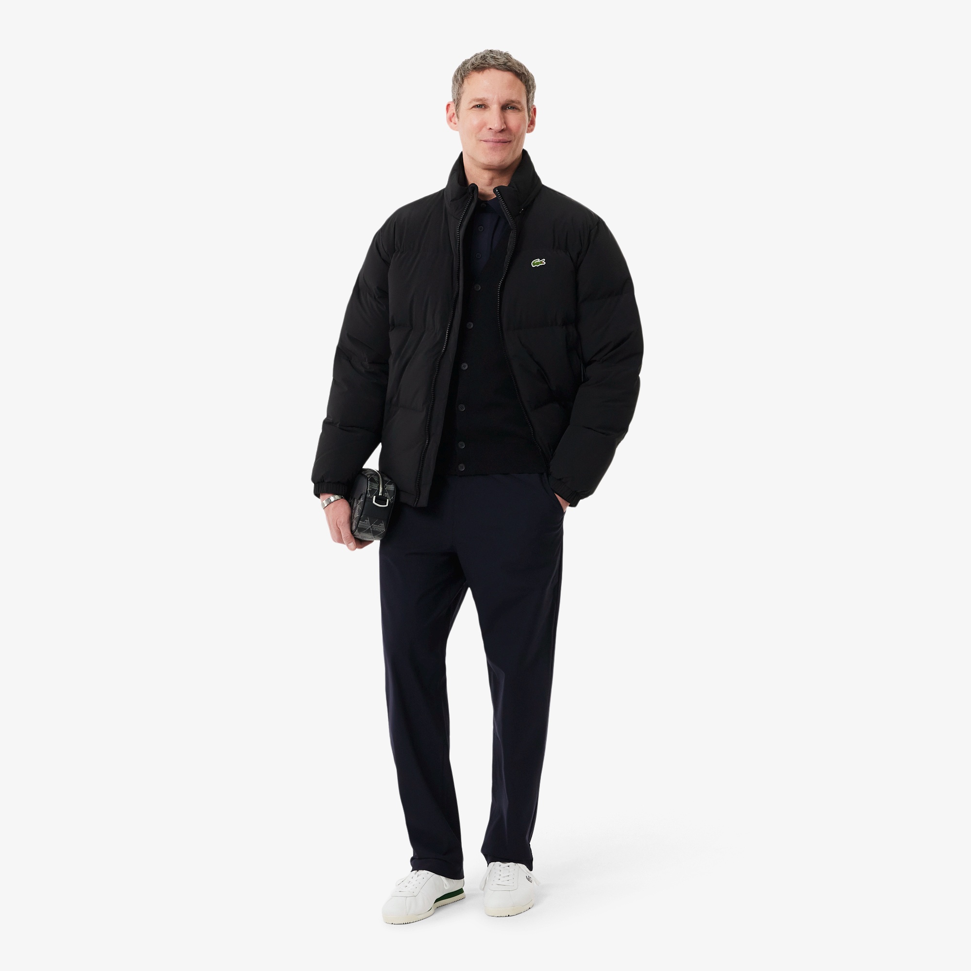 エッセンシャルメリノウールカーディガン AH5665 - ラコステ（LACOSTE