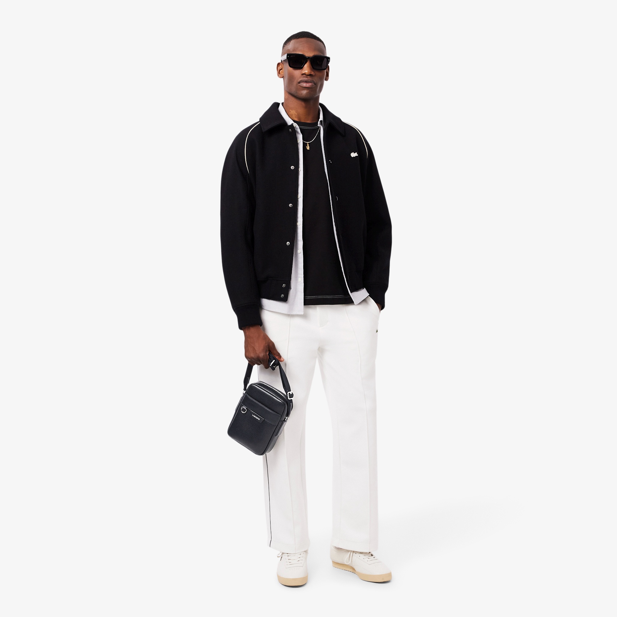 オシアン レザーサッチェルバッグ NH5047OI - ラコステ（LACOSTE）公式