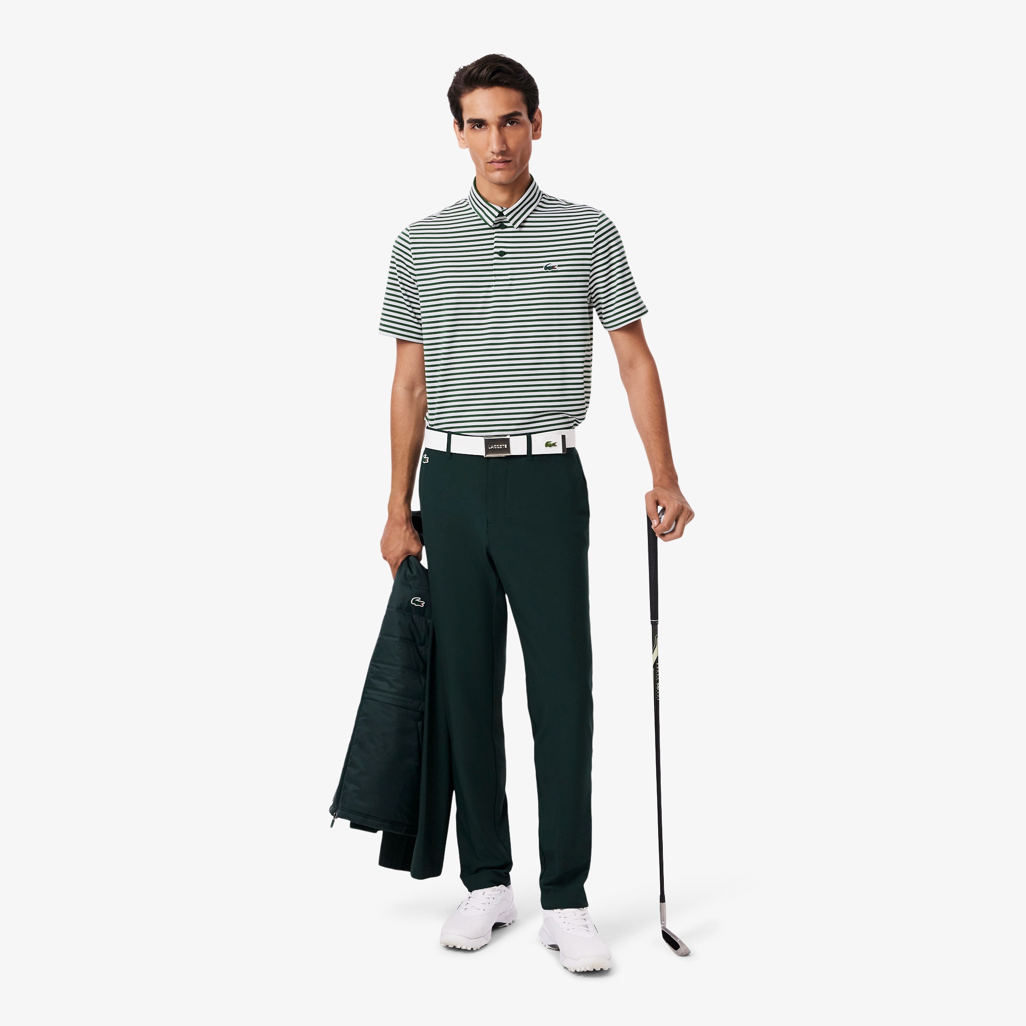 ラコステ ポロシャツ トップス 七分袖 ボーダー柄 ゴルフウエア 日本製 レディース 42サイズ クリーム×赤×紺 LACOSTE 楽天市場】ラコステ ゴルフ（レディースファッション）の通販