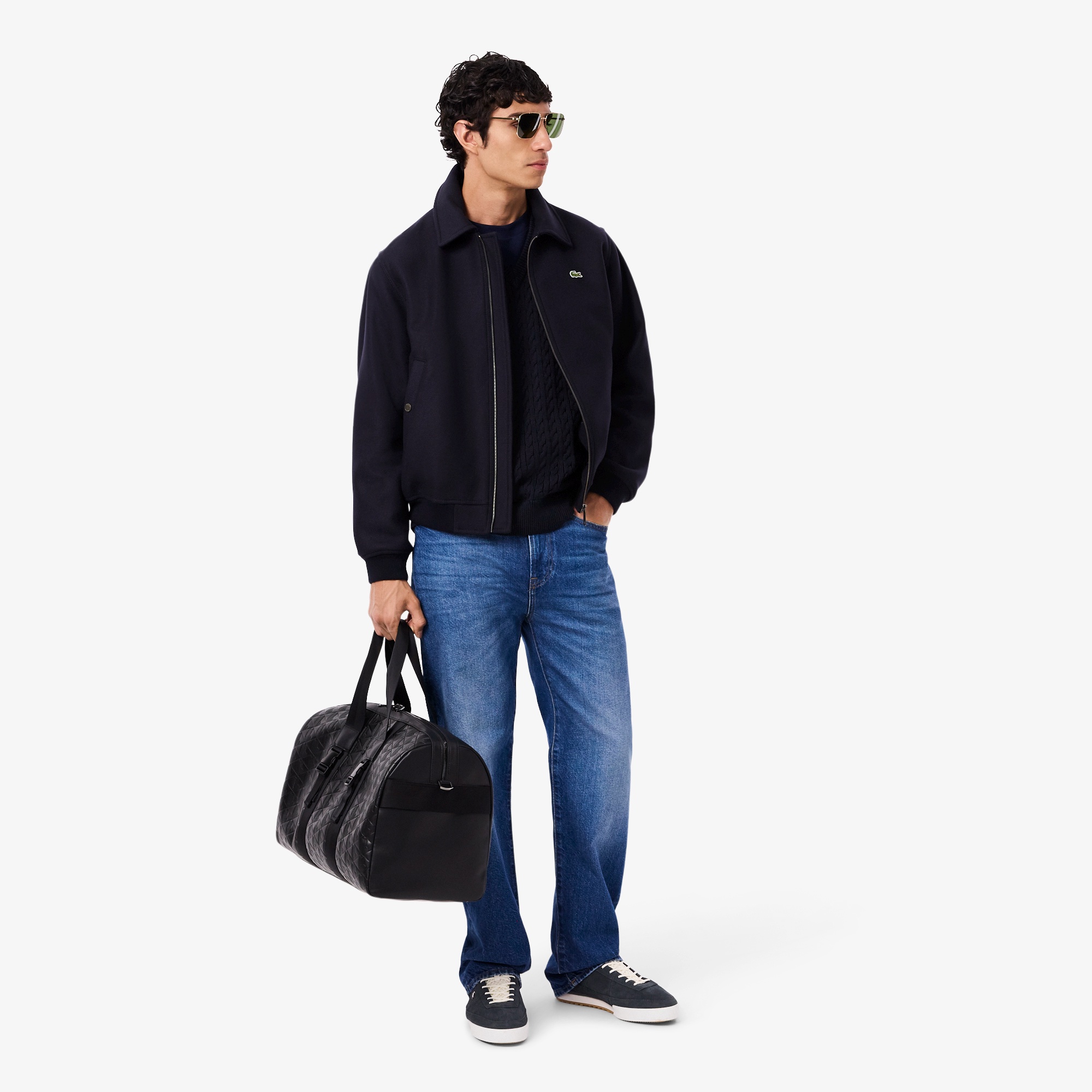 LACOSTE ベスト ケーブルニットVネックベスト AH7633 - ラコステ（LACOSTE）公式