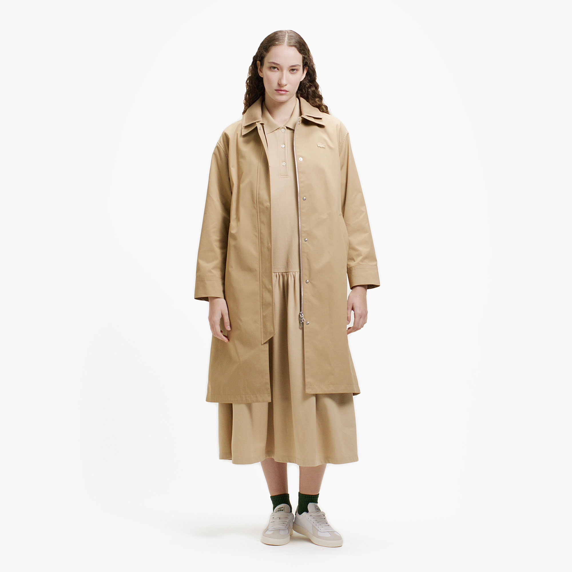 ダブルカラーロングスプリングコート BF027J - ラコステ（LACOSTE