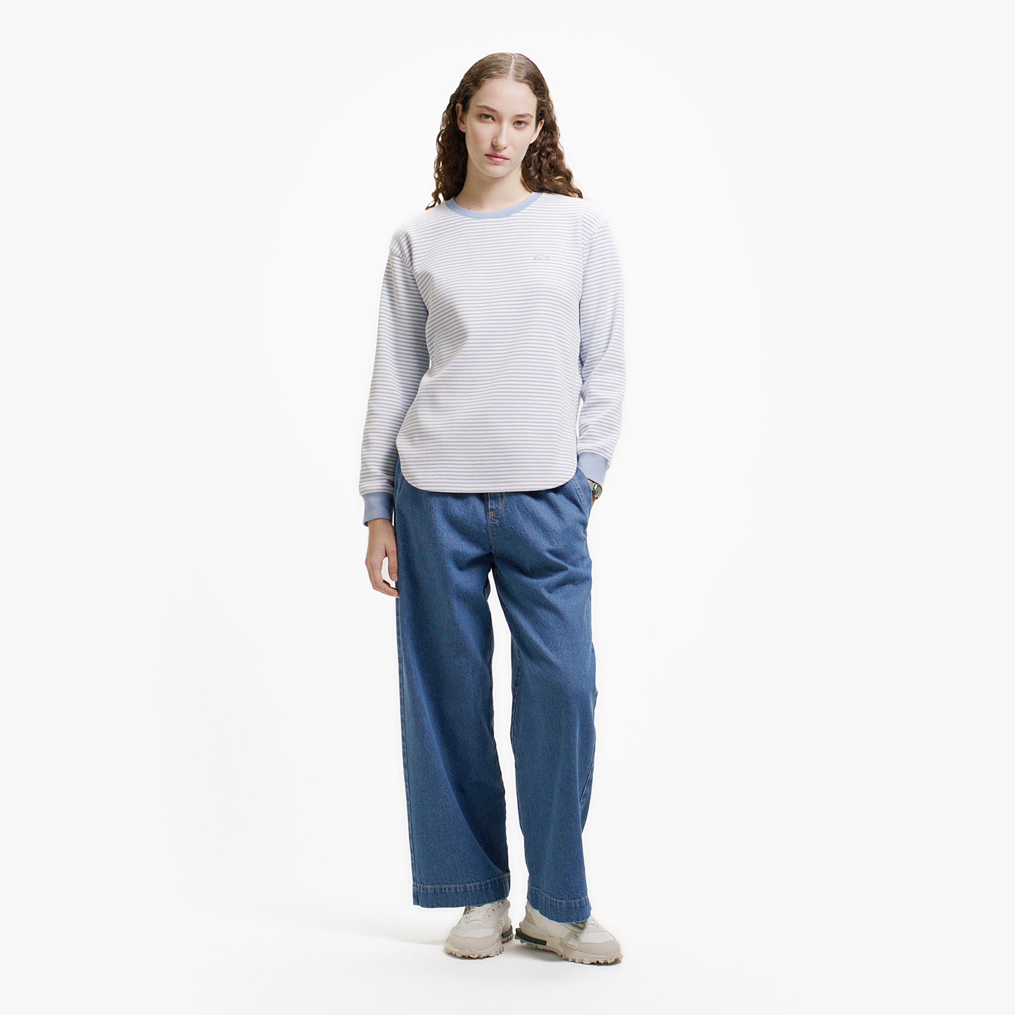ワイドレッグイージーデニムパンツ HF016J - ラコステ（LACOSTE）公式