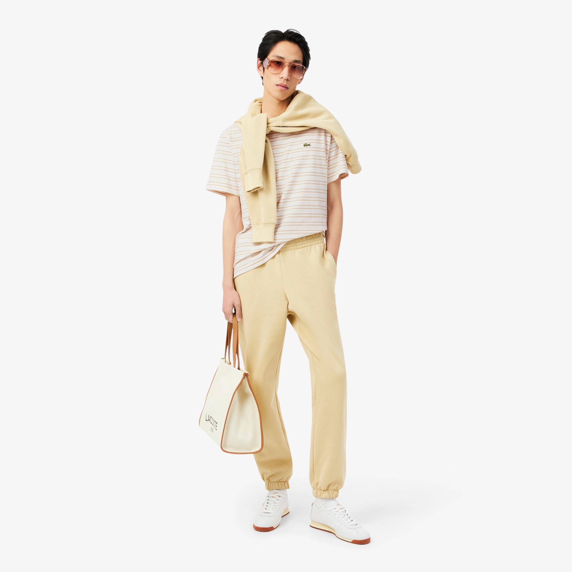 ボーダーコットンTシャツ TH0874 - ラコステ（LACOSTE）公式オンライン