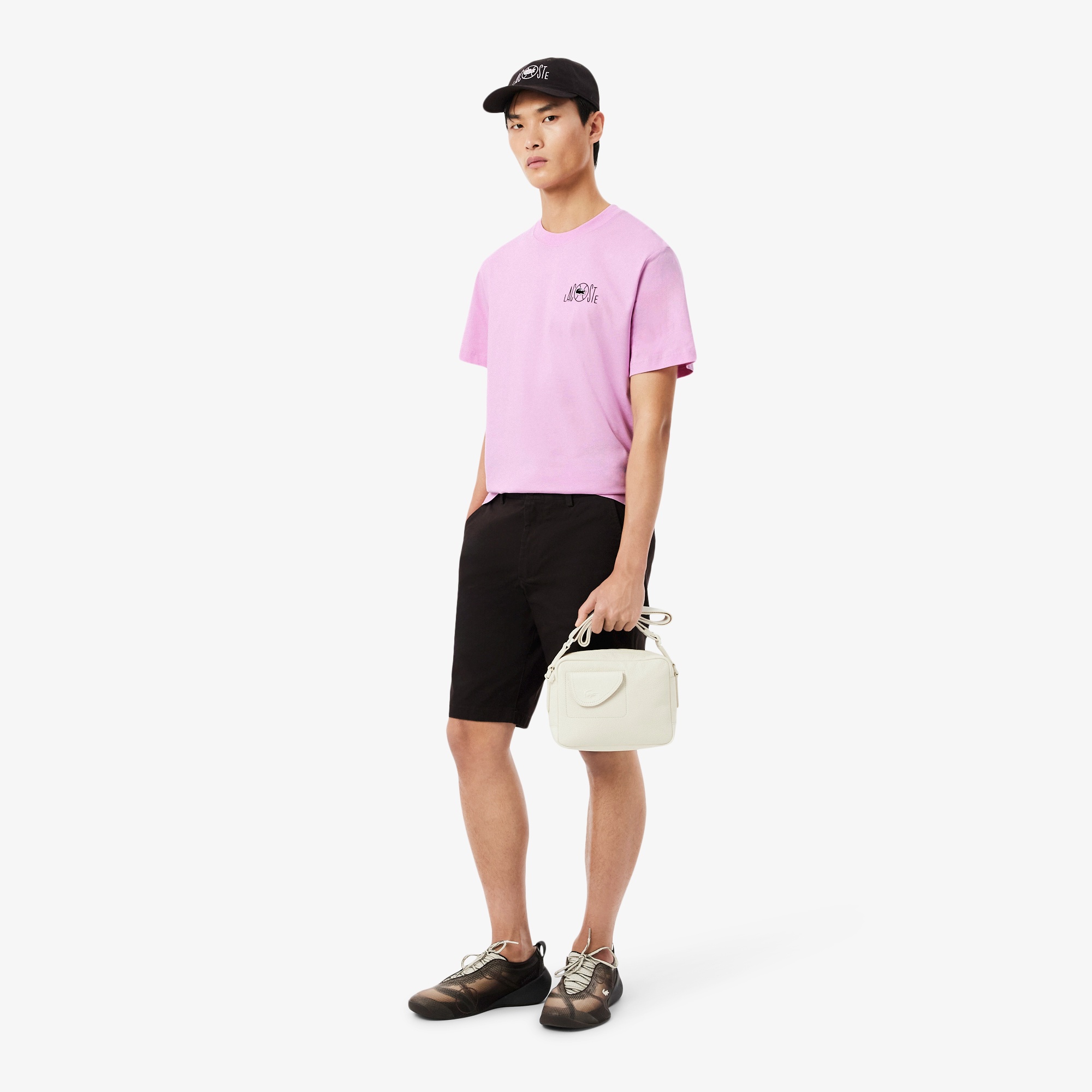 テニスコートバックプリントTシャツ TH2197 - ラコステ（LACOSTE）公式