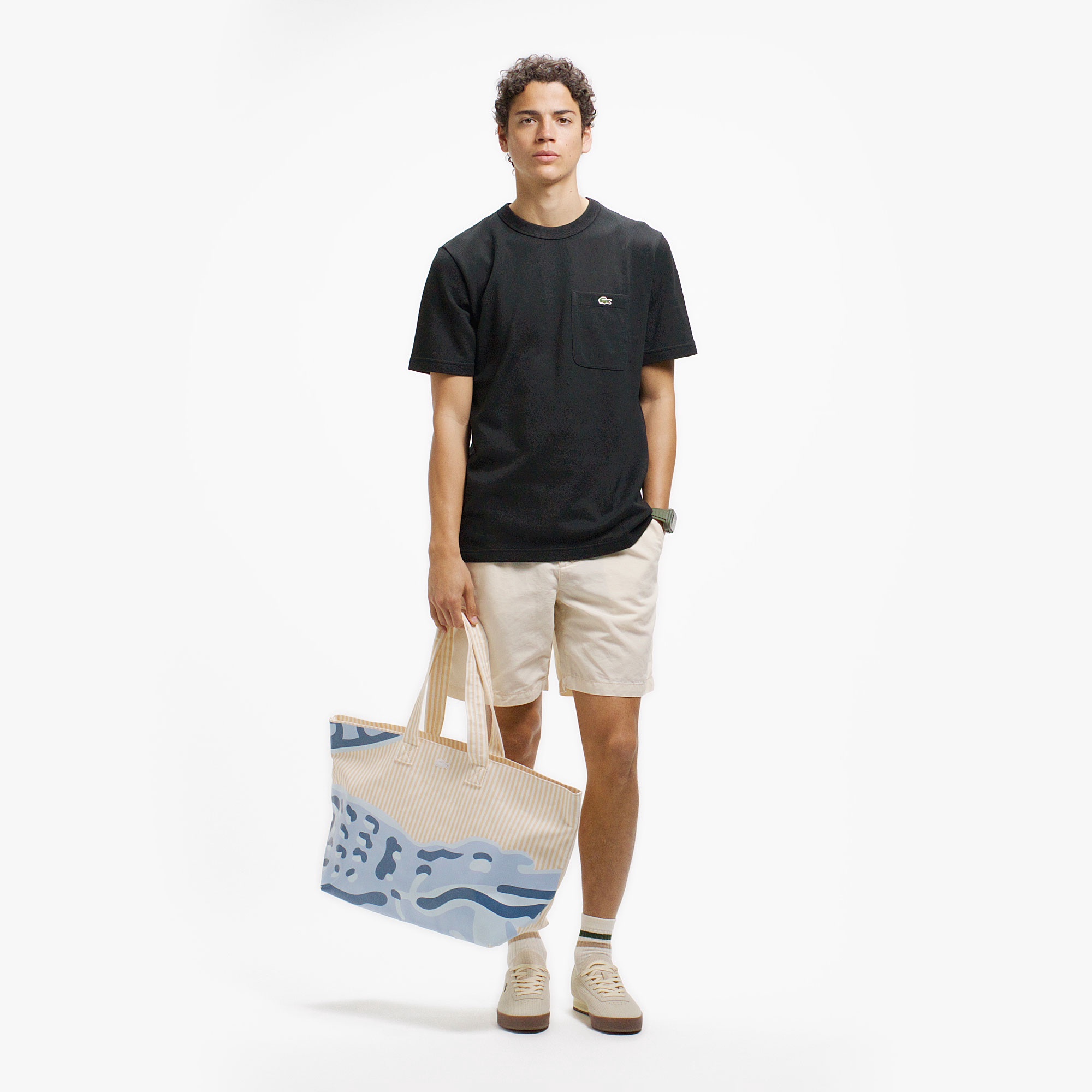 鹿の子地ポケット半袖Tシャツ TH4921 - ラコステ（LACOSTE）公式