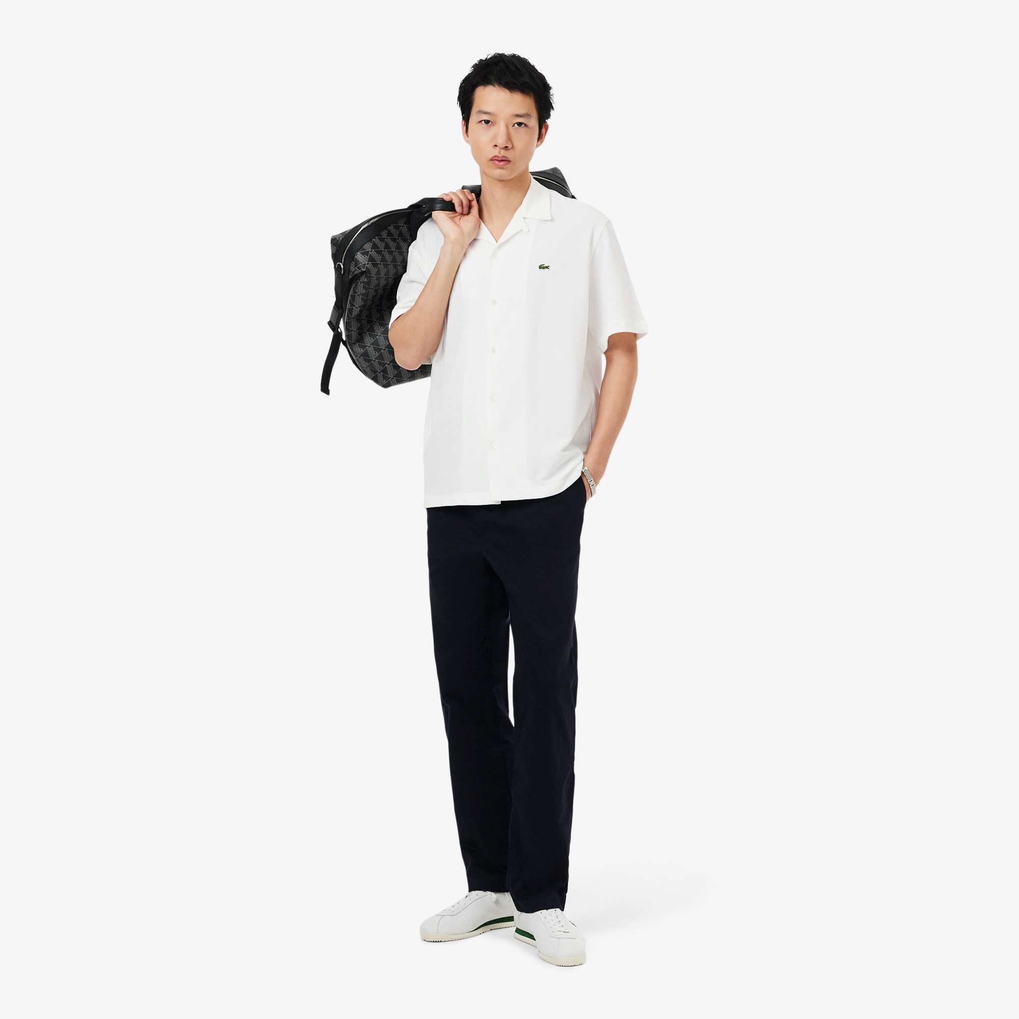 鹿の子地オープンカラーシャツ CH2347 - ラコステ（LACOSTE）公式