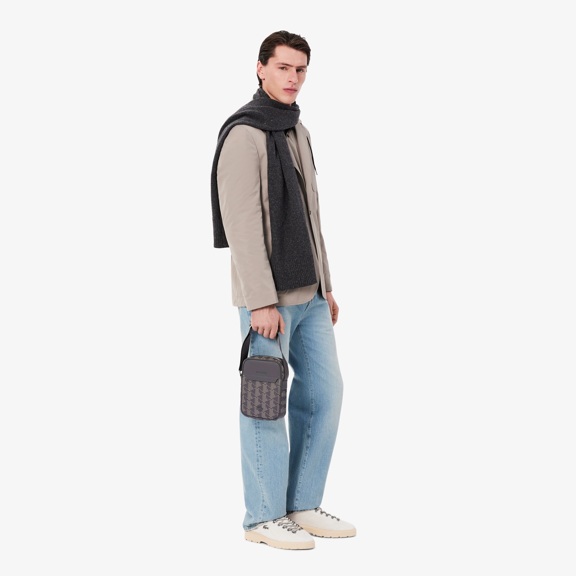 【6月最終日】海外限定 LACOSTE ラコステ フェイクレザーバックパック 6月最終日】海外限定 LACOSTE ラコステ フェイクレザーバック