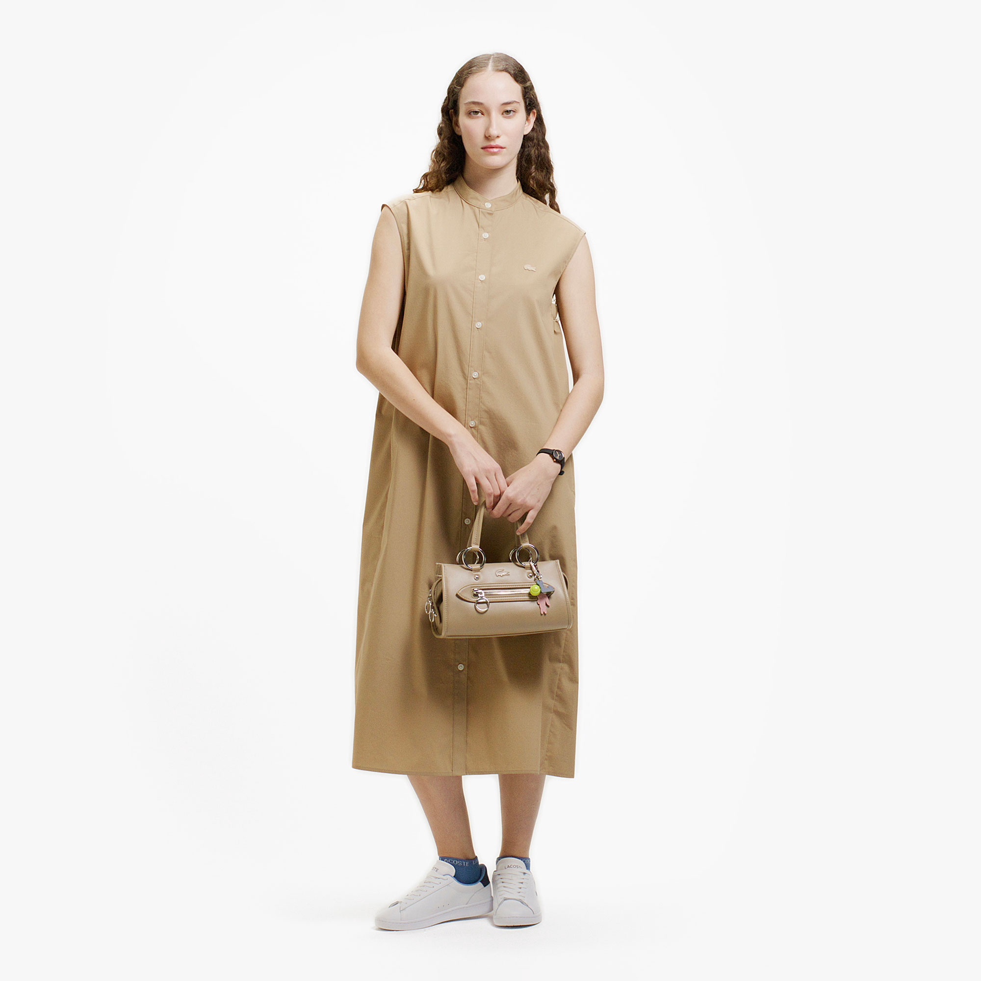Aラインノースリーブシャツドレス EF040J - ラコステ（LACOSTE）公式