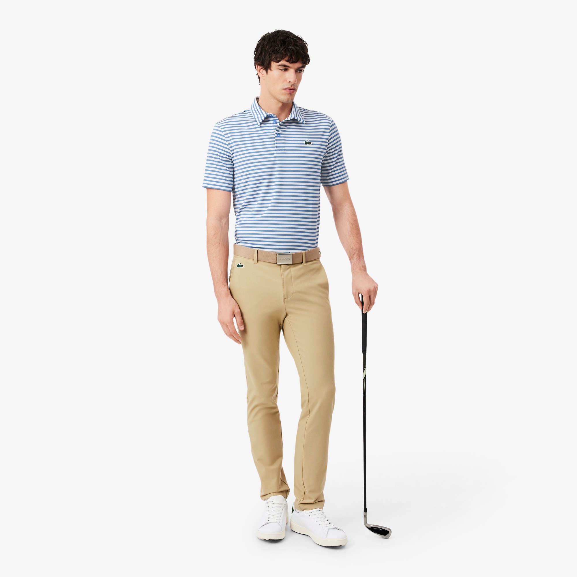 ウルトラドライ ボーダーゴルフポロシャツ DH3187 - ラコステ（LACOSTE