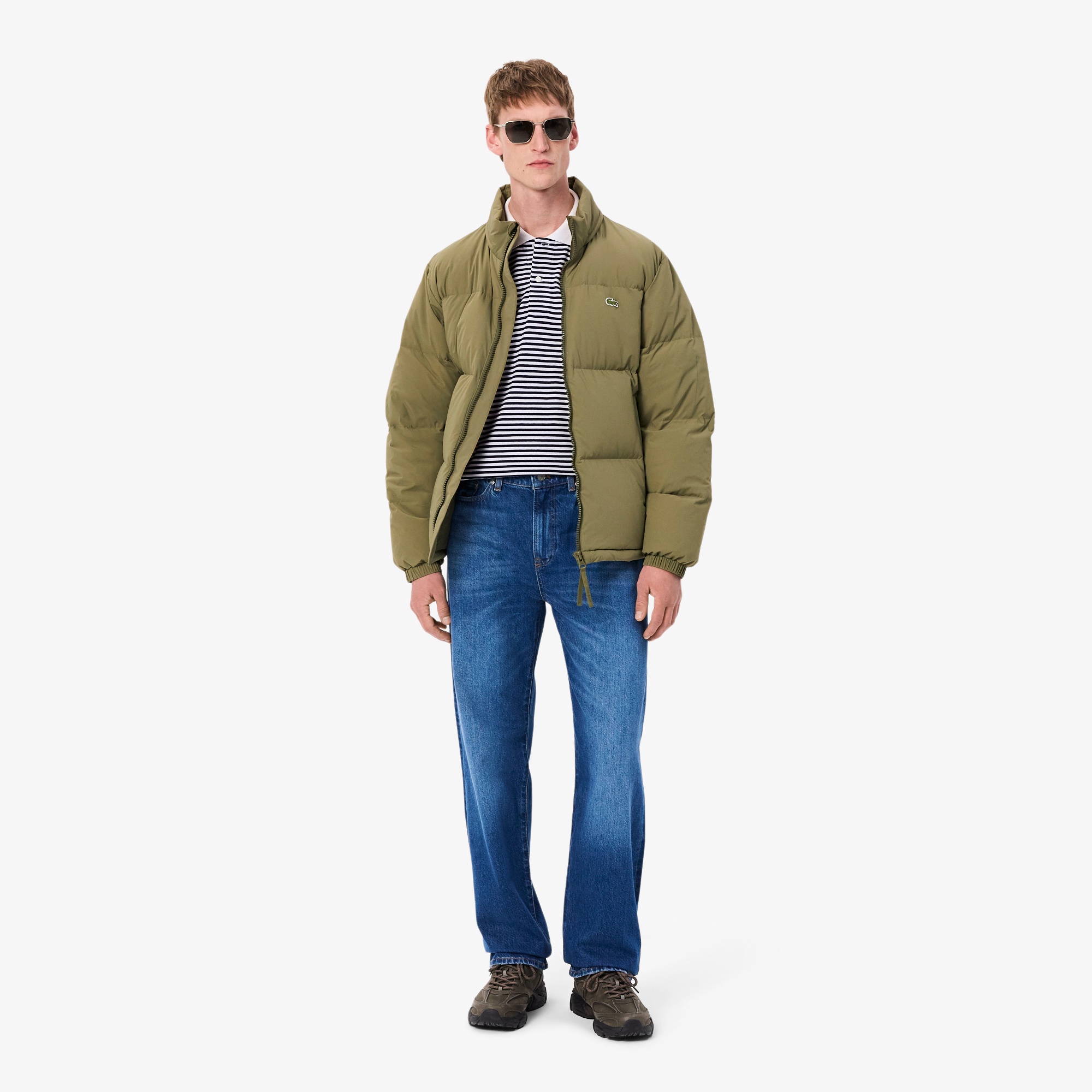 新品未使用LACOSTE(ラコステ) ボーダーポロシャツ　マリーン　S セール】 L.12.12マリンボーダーポロシャツ （ポロシャツ