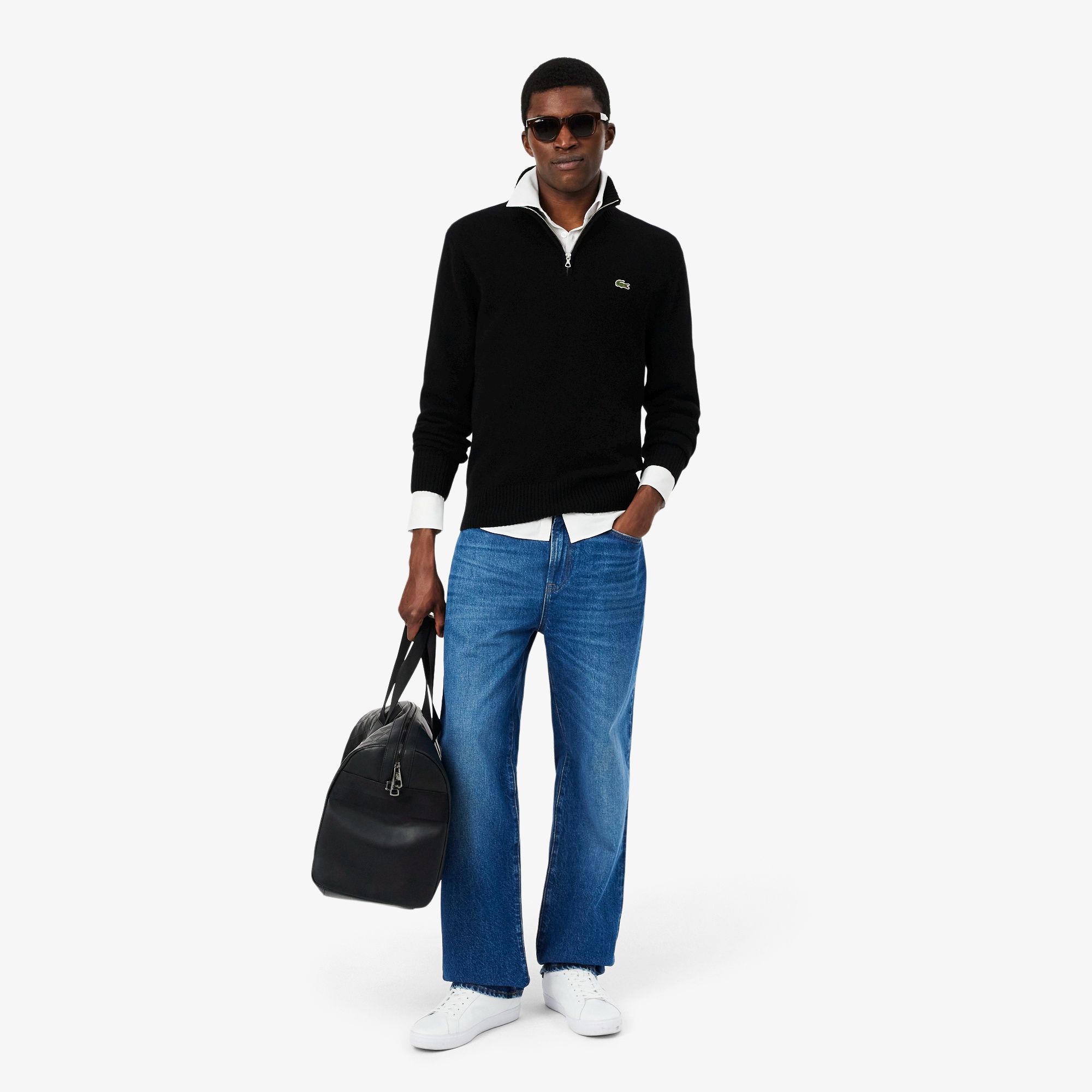 ハイネックハーフジップニットセーター AH3052 - ラコステ（LACOSTE