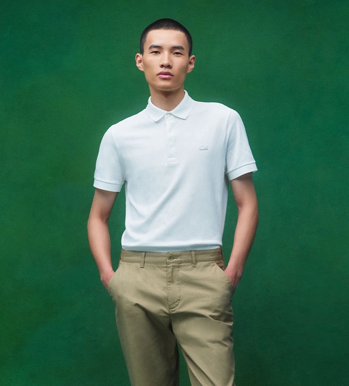 ラコステ LACOSTE シャツ チェック ワニの刺繍 ポケット無し 半袖 綿×ナイロン×ポリ 42 グリーン 緑×オレンジ×赤 レディース 楽天市場】ラコステ ワニ ポロシャツ（トップス｜レディース