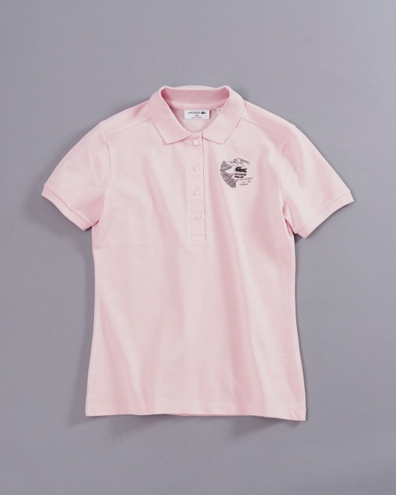 【ジュンヤワタナベ×ラコステ】再構築ポロシャツS別注ギャルソン　ピンク系 2025年最新】JUNYA WATANABE COMME des GARCONS MAN メンズ ポロシャツ