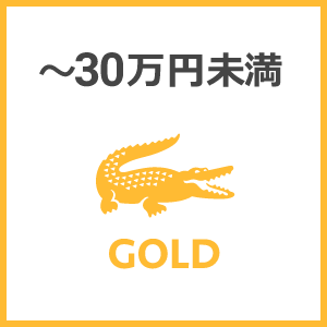 30万円未満 GOLD