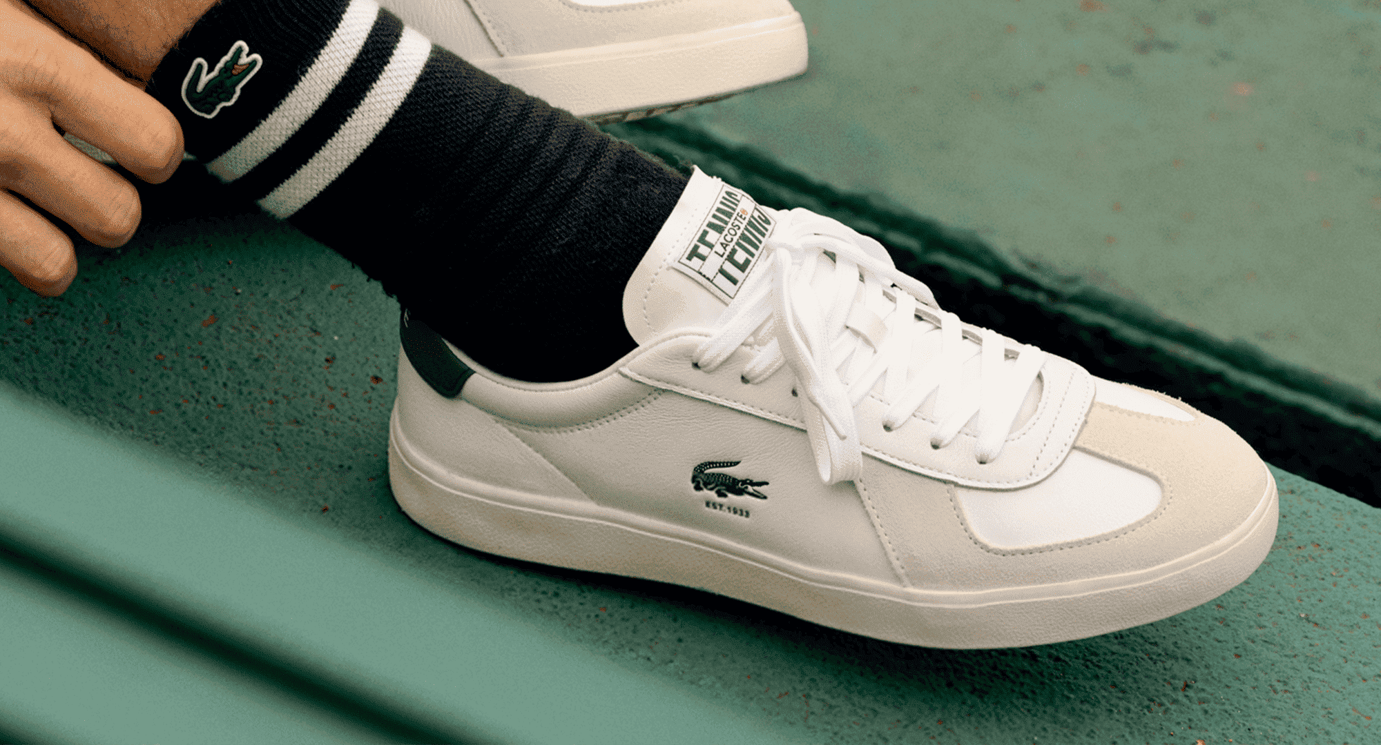 スニーカーコレクション - Tennis Heritage | ラコステ（LACOSTE）公式